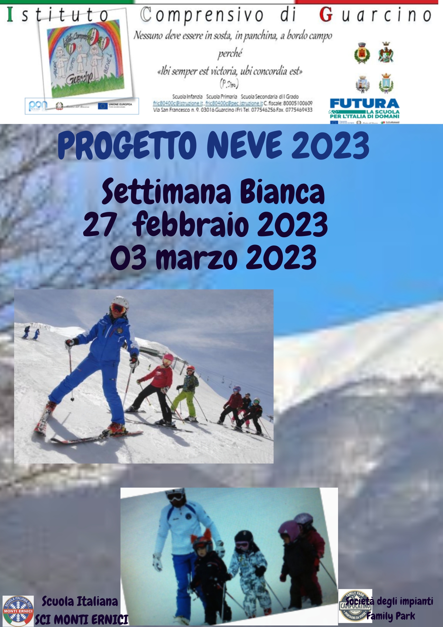 Progetto Neve a.s. 2022/2023